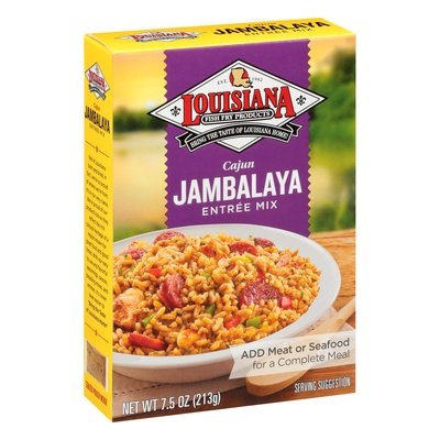 Louisiana Fish Fry Jambalaya Mix, Cajun 6/7.5 Oz [UNFI #30069]
