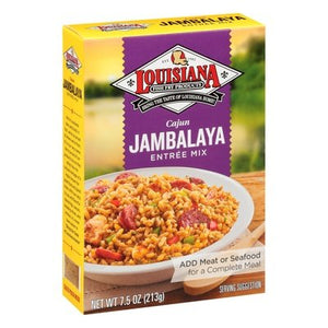 Louisiana Fish Fry Jambalaya Mix, Cajun 6/7.5 Oz [UNFI #30069]