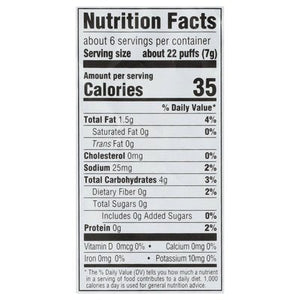 Earths Best Cheddar Veggie Puffs 4/1.55 Oz [UNFI #66668]