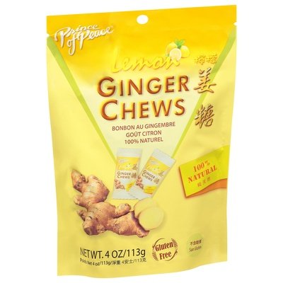 Prince Ginger Lemon Chew 4 OZ [UNFI #83459]