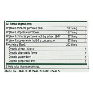 OG2 Trad Med Echinacea Plus W/ Elderberry 6/16 BAG [UNFI #28950] T