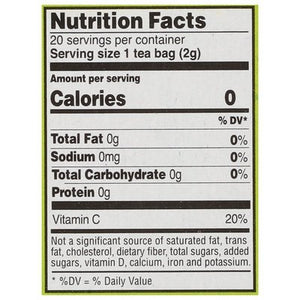 Cs Green Tea Decaf 6/20 BAG [UNFI #29379]