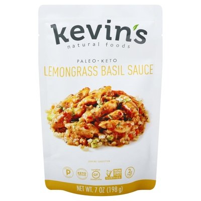 Kevin`S Natural Foods Lemongrass Basil 12/7 OZ [UNFI #71181]