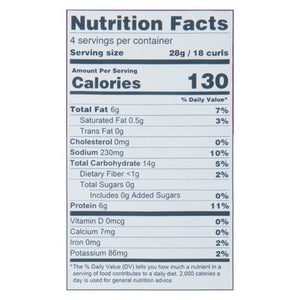 OG3 Lesser Evil Power Curls,Fiery Hot 9/4 OZ [UNFI #41084]