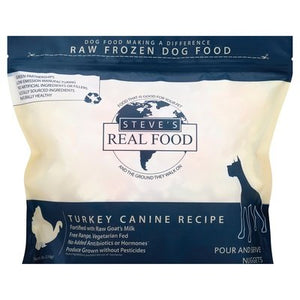 Steves Trky Frzn Dog Fd 6/5 LB [UNFI #76939]