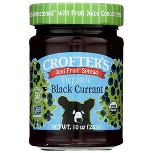 OG2 Crofters Just Fruit Spread Blk Crrnt 6/10 OZ [UNFI #63858]