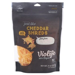 Violife Chs Alt Chd Shrd 8/8 OZ [UNFI #34707]