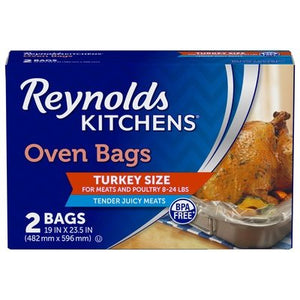 Reynolds Kitchens Turkey,Meat,Poultry Oven Bags 24/2 Ct [UNFI #01485]