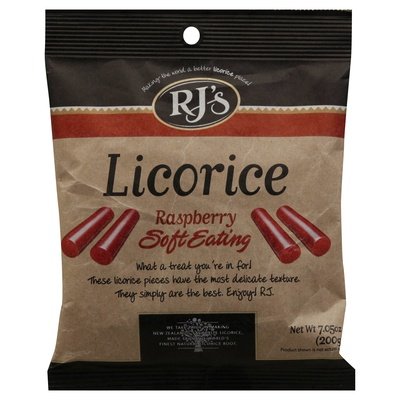 Rjs Soft Rasp Licorice 8/7.05 OZ [UNFI #05189]