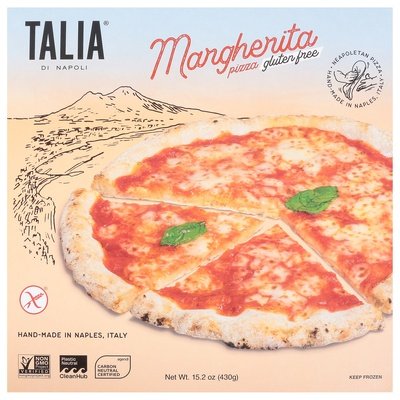 Talia Di Napoli Pizza Gluten Free Margherita 10/15.2 Oz [UNFI #09241]