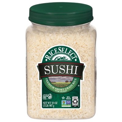 Riceselect Texmati Sushi Rice Jar 4/32 OZ [UNFI #38157]