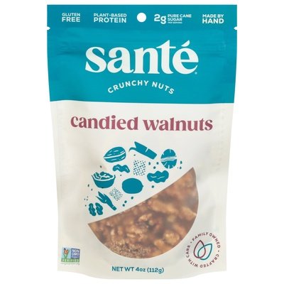 Sante Nuts Candied Walnuts 6/4 OZ [UNFI #52379]