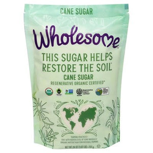 Wholesome Regenerative Cane Sugar 12/26 Oz [UNFI #34464]