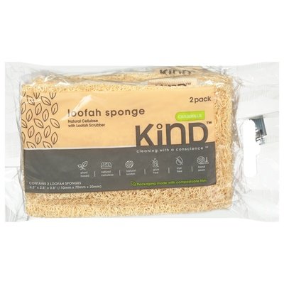 Ck Loofah Sponge 12/2 CT [UNFI #24624]