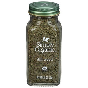 OG2 Simply Organic Dill Weed 6/.81 OZ [UNFI #28705]