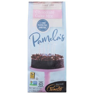 Pamelas Gluten Free Choc Cake Mx 6/21 OZ [UNFI #31914]