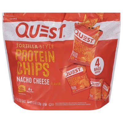 Quest Tortilla Style Nacho 8/4.5 OZ [UNFI #60191]