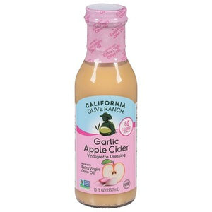 California Olive Ranch Garlic Apple Cider Vinaigrette 6/10 Fz [UNFI #53868]