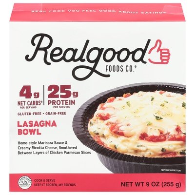 Realgd Chkn Lasagna Bowl 8/9 OZ [UNFI #75020]