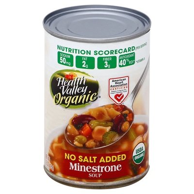 OG2 Hv Mnstrone Soup Ns  12/15 OZ [UNFI #50217]