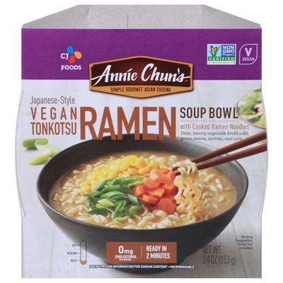 Annie Chun`S Tonkotsu Ramen 6/5.4 OZ [UNFI #81881]