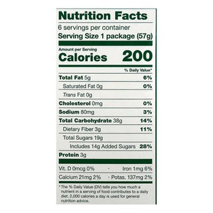 Natures Bakery Fig Bar App Cinn 6/6/2 OZ [UNFI #83490]