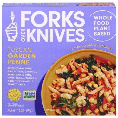 Forks Over Knives Penne Tuscan Garden 8/14 Oz [UNFI #28662]