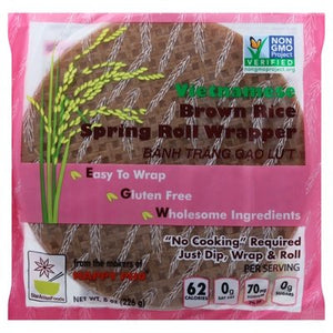 Banh Trang Brown Rice Sprng Roll Wrapper 6/8 OZ [UNFI #60869]