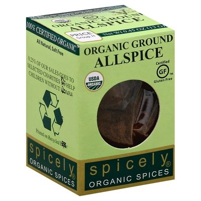 Spicely Organics Allspice, Ground 6/.45 Oz [UNFI #14027]