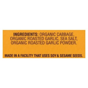 OG2 Wildbrine Roasted Garlic Sauerkraut 6/18 OZ [UNFI #89992]