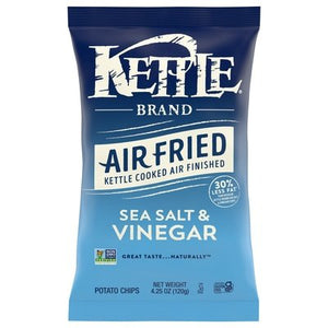 Kettle Brand Sea Salt Vinegar Air Fried 15/4.25 Oz [UNFI #78127]