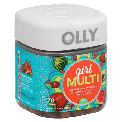 Olly Teen Girl Multivitamin 70 CT [UNFI #10920] T