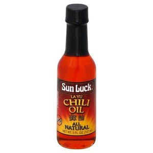 Sun L La Yu Chili Oil 12/5 OZ [UNFI #84733]