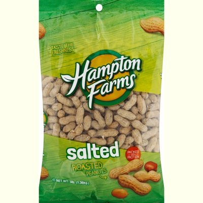 PEANUT,SLT/RST (HAMPTON F 8/3LB [Charlies #034-00765]