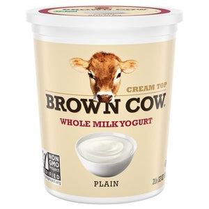 Brown Cow Crmtp Plain 6/32 OZ [UNFI #11452]