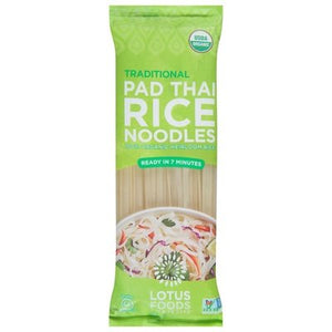 OG1 Lotus Foods Trad Pad Thai Rice Noodles 8/8 OZ [UNFI #03852]