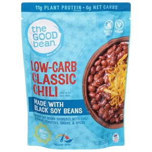 The Good Bean Low Carb Classic Chili With Soy Beans 4/10 Oz [UNFI #41304]