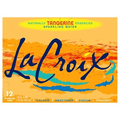 Lacroix Tangerine 2/12/12 OZ [UNFI #15981] T