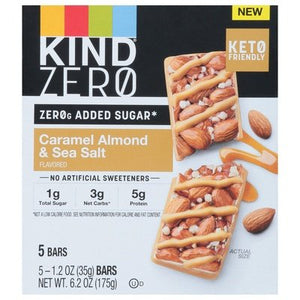 Kind 0 Sugar Added Caramel Almond Salt 6/5/1.2 Oz [UNFI #42688]