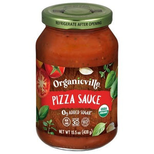 OG2 Organicville Pizza, No Sugar Added 6/15.5 OZ [UNFI #74926]