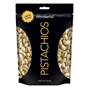 Wonderful Pistachios Roasted Light Salt 12/16 OZ [UNFI #11909]