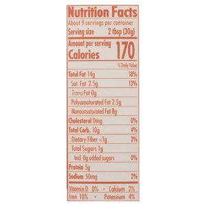 Fix & Fogg Cashew Butter, Creamy 6/10 OZ [UNFI #58444]