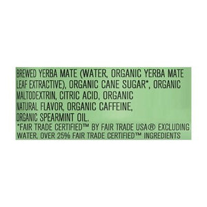 OG2 Yachak Organic Yerba Mate Ultimate Mint 12/16 OZ [UNFI #81416]