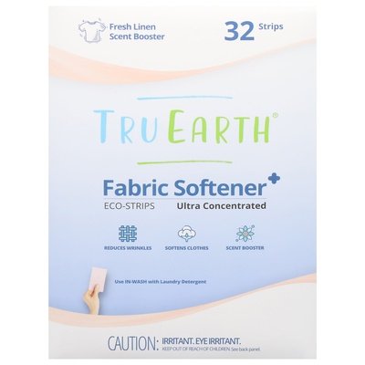 Tru Earth Fresh Linen Fabric Softener 12/32 Ct [UNFI #41626]