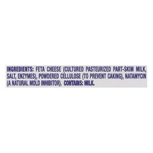 Athenos Feta Crumbled Re Closable 12/4 Oz [Peterson #18020]