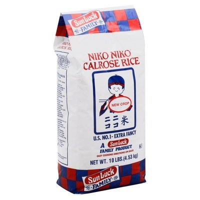 Sun L Nn Calrose Rice 4/10 LB [UNFI #39724]