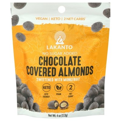 Lakanto Chocolate Covered Almonds 8/4 OZ [UNFI #00306]