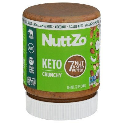 Ntzo Nut&Seed Btr Keto 6/12 OZ [UNFI #29519]