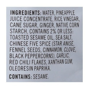 Saffron Road Simmer Sauce Sweet Sour 8/7 Oz [UNFI #84705]