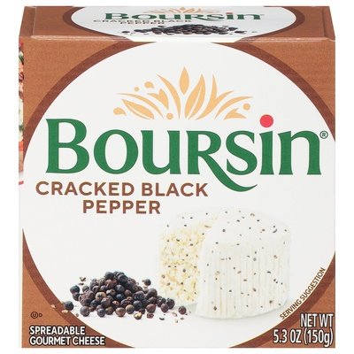Boursin Boursin Black Pepper 6/5.2 Oz [Peterson #23270]